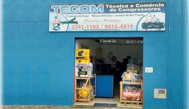 Fachada da TECOM Compressores em Guarujá
